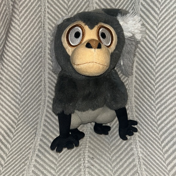 Angry Birds Marmoset Monkey Plush RIO Movie Lemur Gray Stuffed Toy NO SOUND - Picture 1 of 2